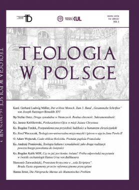 Stanisław Celestyn Napiórkowski OFMConv, Teologia w Polsce na przełomie tysiącleci, Wydawnictwo KUL, Lublin 2022, ss. 365 Cover Image