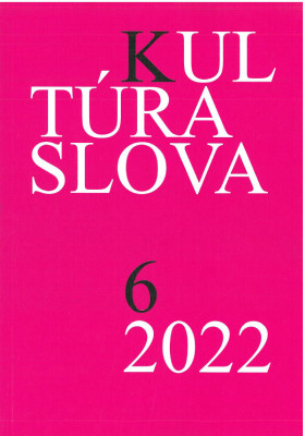 Zo slovenskej onomastickej terminológie: prímeno, šľachtický prídomok, priezvisko - rodinné meno, rodové meno (2. časť)