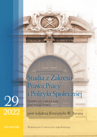 Praca na własny rachunek w świetle Konstytucji Rzeczypospolitej Polskiej
