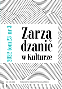 Wymagania kompetencyjne stawiane kadrom kultury. Analiza ogłoszeń o pracy