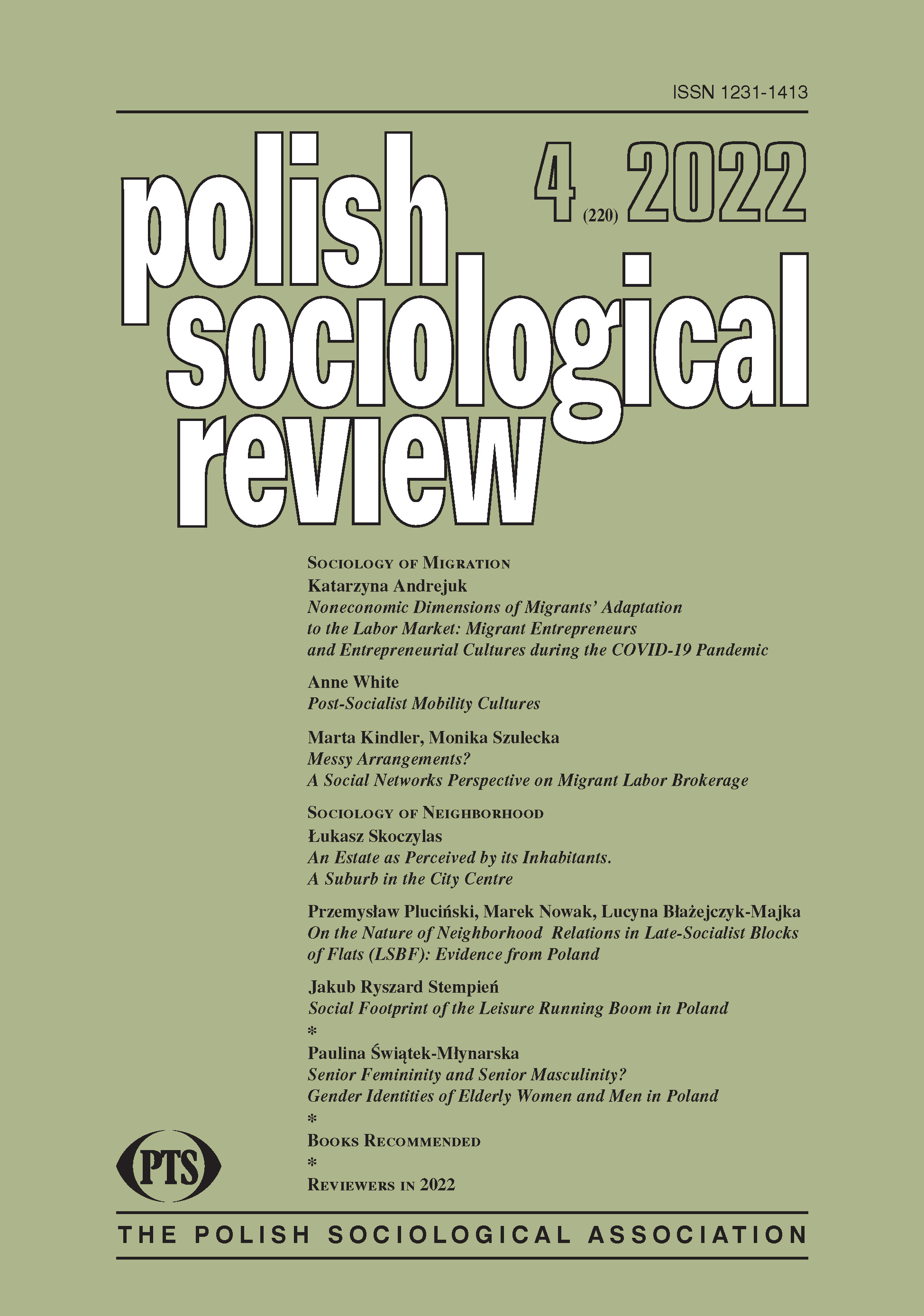Messy Arrangements?
A Social Networks Perspective on Migrant Labor Brokerage:The Case of Ukrainian Migration to Poland Cover Image