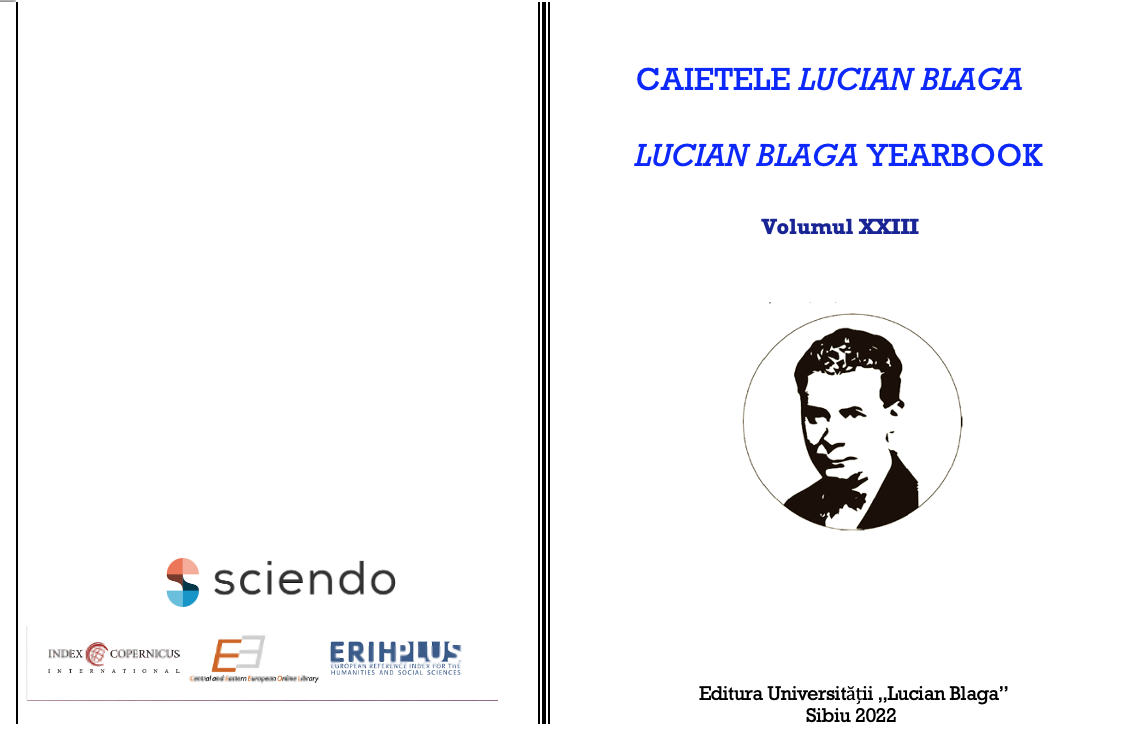 LIRICA BLAGIANĂ – (RE)LECTURI CANTITATIVE. NEGAȚIA