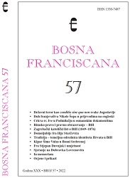 Tradition – The fundamental determinant of Croat identity in Bosnia and Herzegovina Cover Image