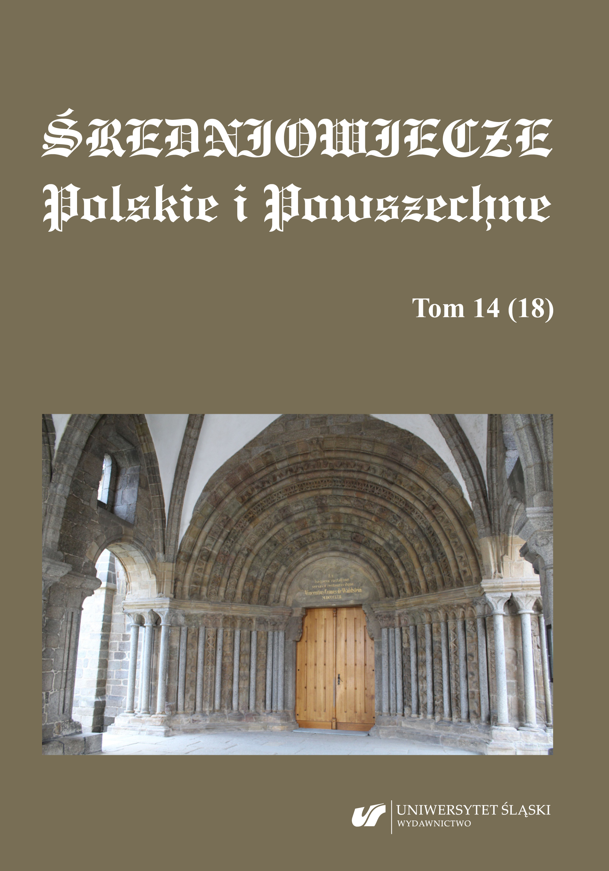 The Translation and Endowment of the Collegiate in Racibórz in 1416. A Contribution to the History of the Church in Upper Silesia in the Middle Ages Cover Image