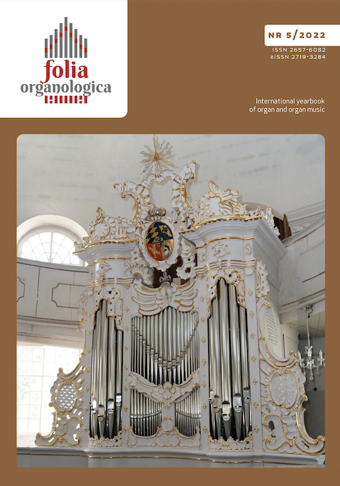 The Organ in The Bethlehem Chapel in Prague – The Last Opus of Vladimír Šlajch's Organ Workshop Cover Image