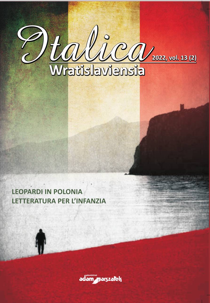 Stanisław Brzozowski: A Reader of Leopardi Cover Image