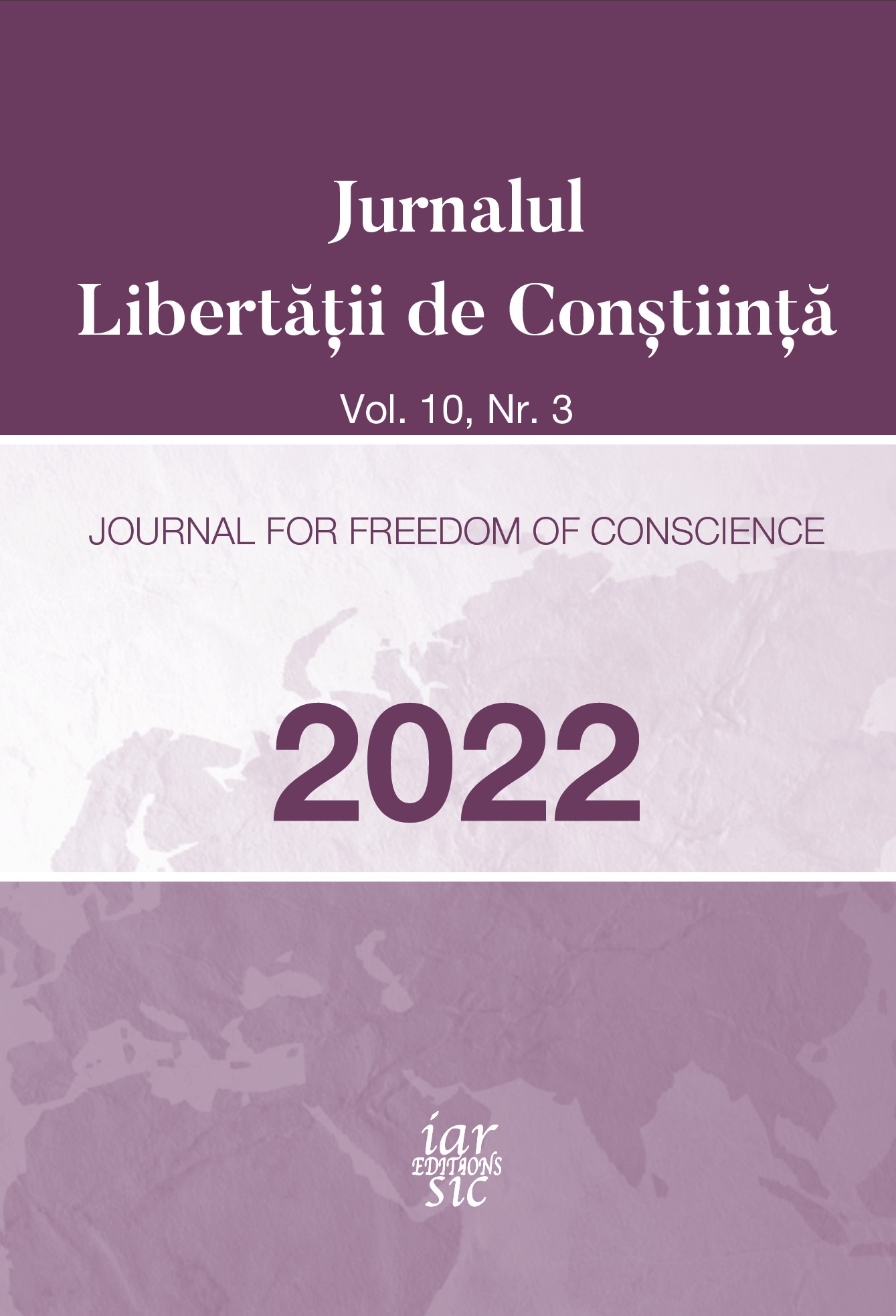 VALORILE UMANE ȘI LIBERTATEA RELIGIOASĂ