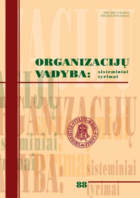 Different Generations’ Expectations of Happiness at Work: The Case of Lithuania Cover Image