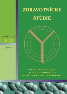 Psychosociálne riziká v povolaní sestra: naratívny literárny prehľad