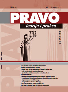 LEGAL TREATMENT AND PRACTICAL EXPERIENCE IN AIR QUALITY MONITORING FOR THE CITY OF NOVI SAD Cover Image