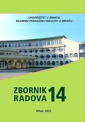 REPETICIJA ISTOKORIJENSKIH FORMI U HADISKOM TEKSTU NA PRIMJERU HADISA ENNEVEVIJEVE ZBIRKE RIYĀḌ AL-ṢĀLIḤĪN