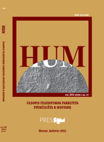 MENTAL HEALTH AND POST-TRAUMATIC GROWTH OF THE UNIVERSITY OF SARAJEVO TEACHERS DURING THE COVID-19 PANDEMIC Cover Image