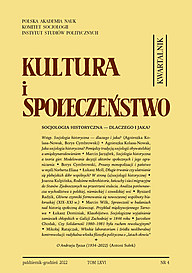 RESULTS OF THE VI EDITION OF THE COMPETITION FOR THE PRIZE OF PROF. ELŻBIETA TARNOWSKA Cover Image