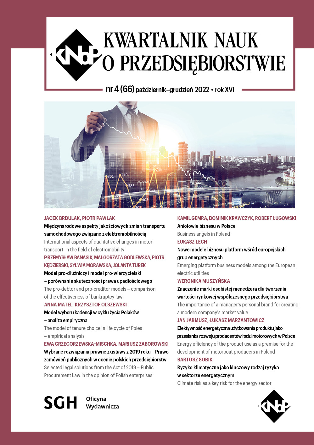 Selected legal solutions from the Act of 2019 – Public Procurement Law in the opinion of Polish enterprises Cover Image