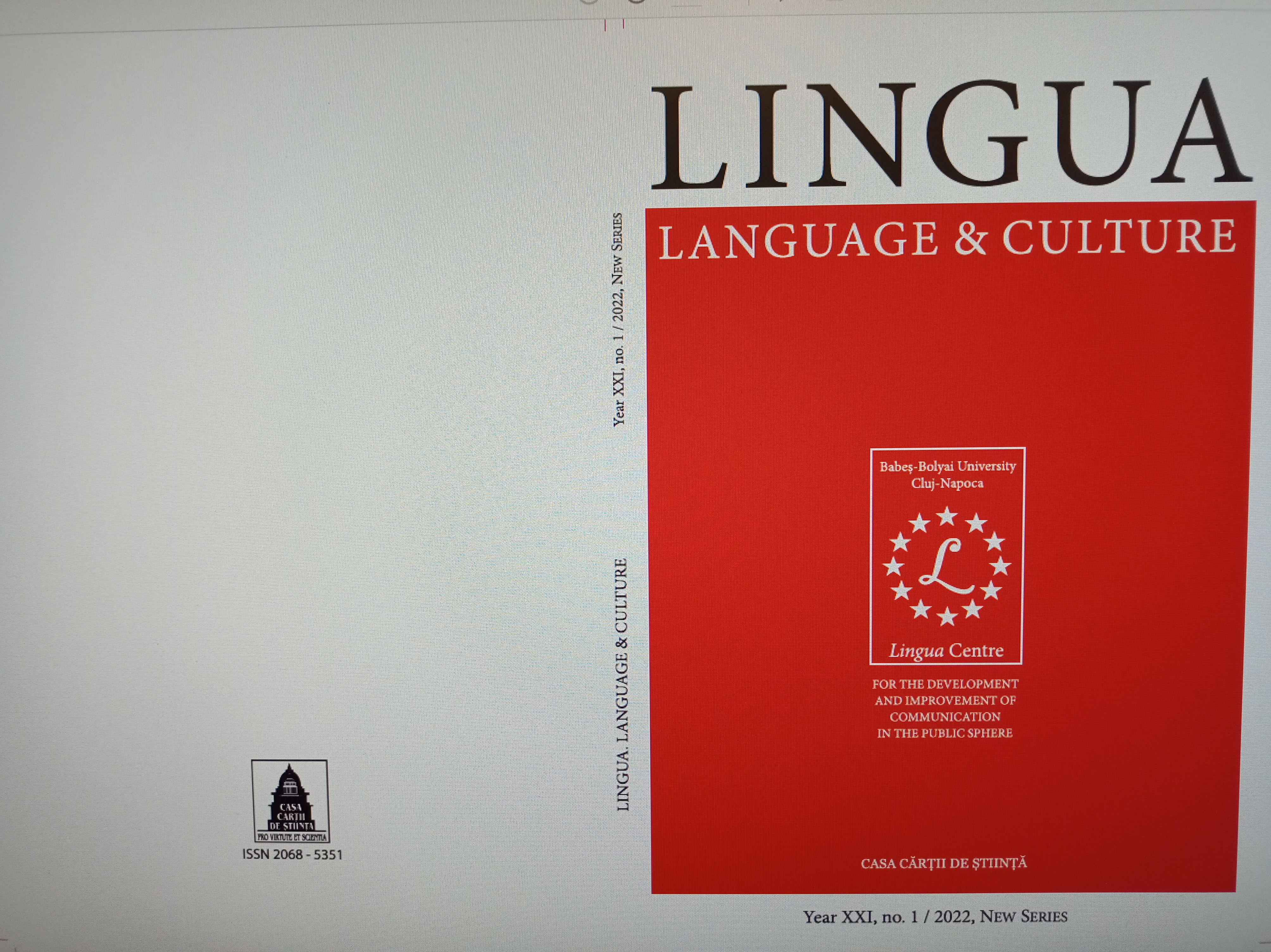 Maria-Ionela Neagu, Diana Costea (Eds.), Multimodal Communication and Soft Skills Development