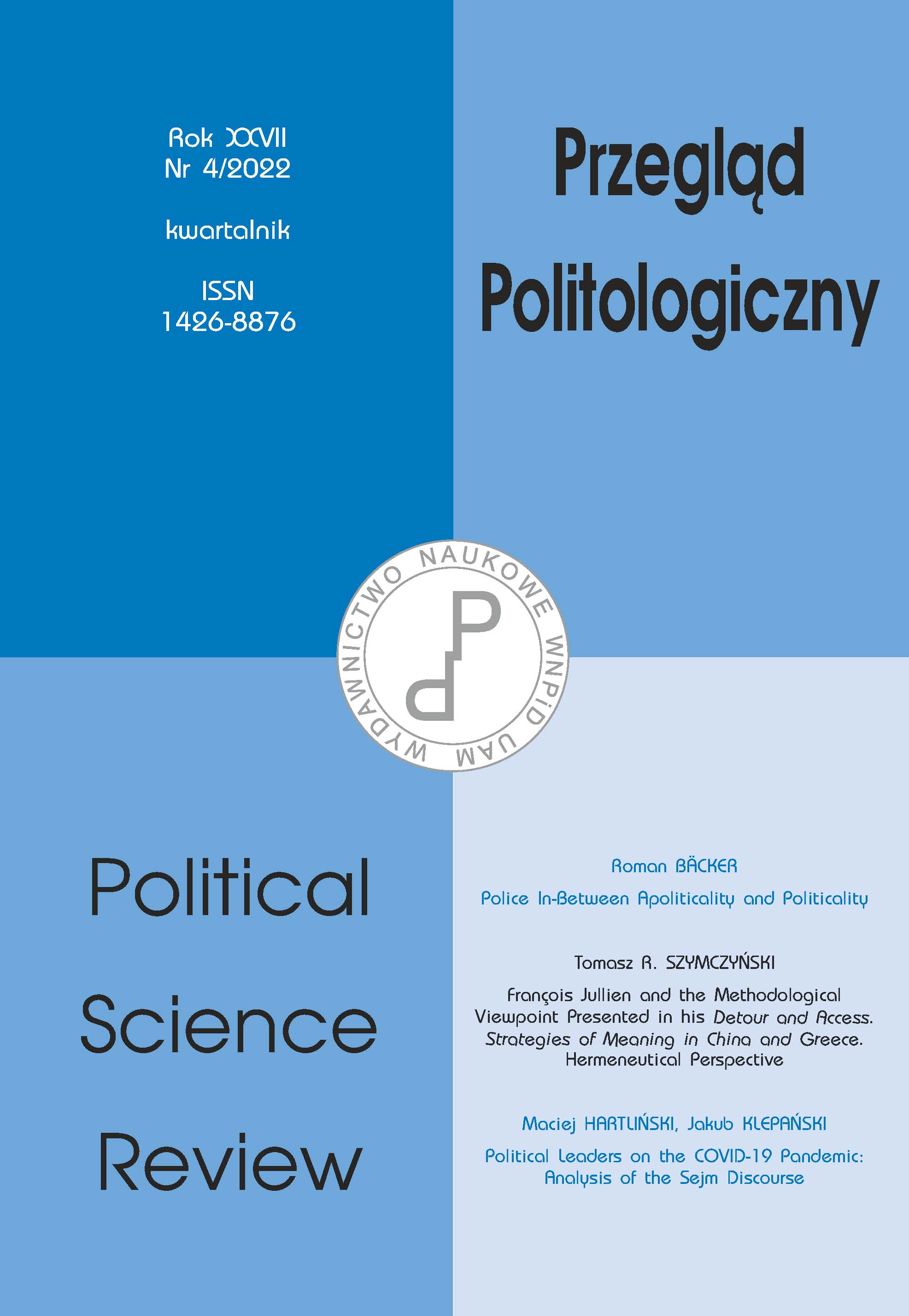 Democracy and Freedom in Turbulent Times. Poland’s Membership of the European Union as the Final Process of Integration after 1989 Cover Image