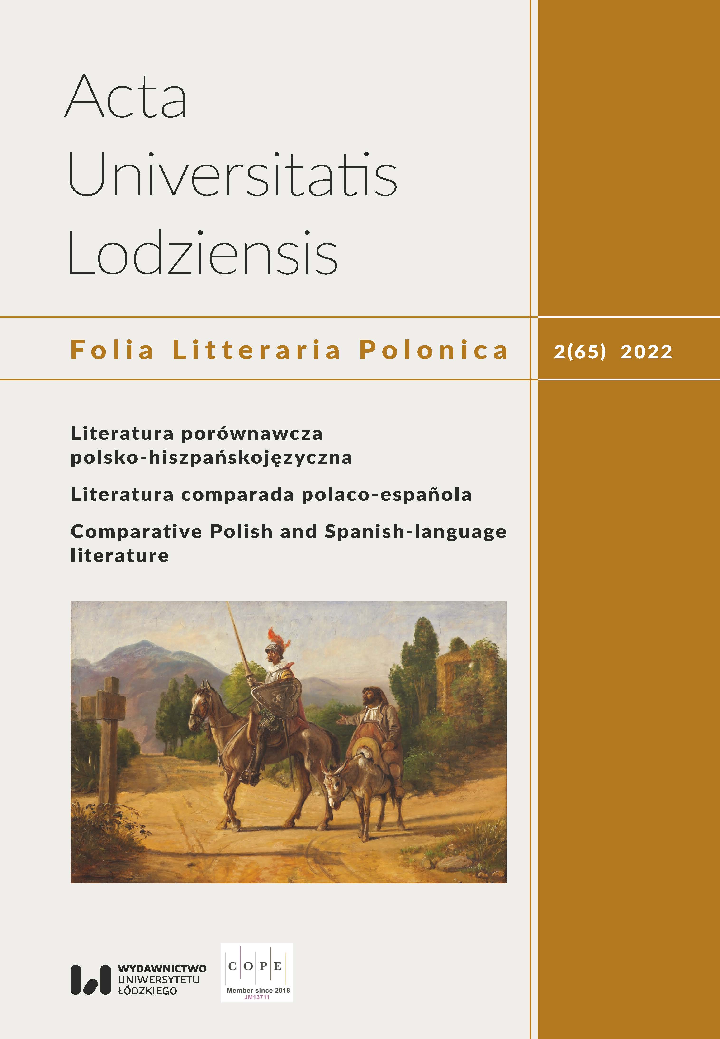 W czerwonej Hiszpanii by Ksawery Pruszyński – Polish and Spanish contexts of reading Cover Image