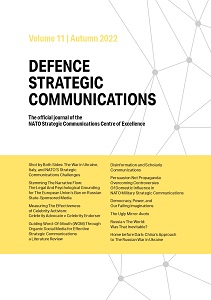 Persuasion Not Propaganda: Overcoming Controversies of Domestic Influence in NATO Military Strategic Communications Cover Image