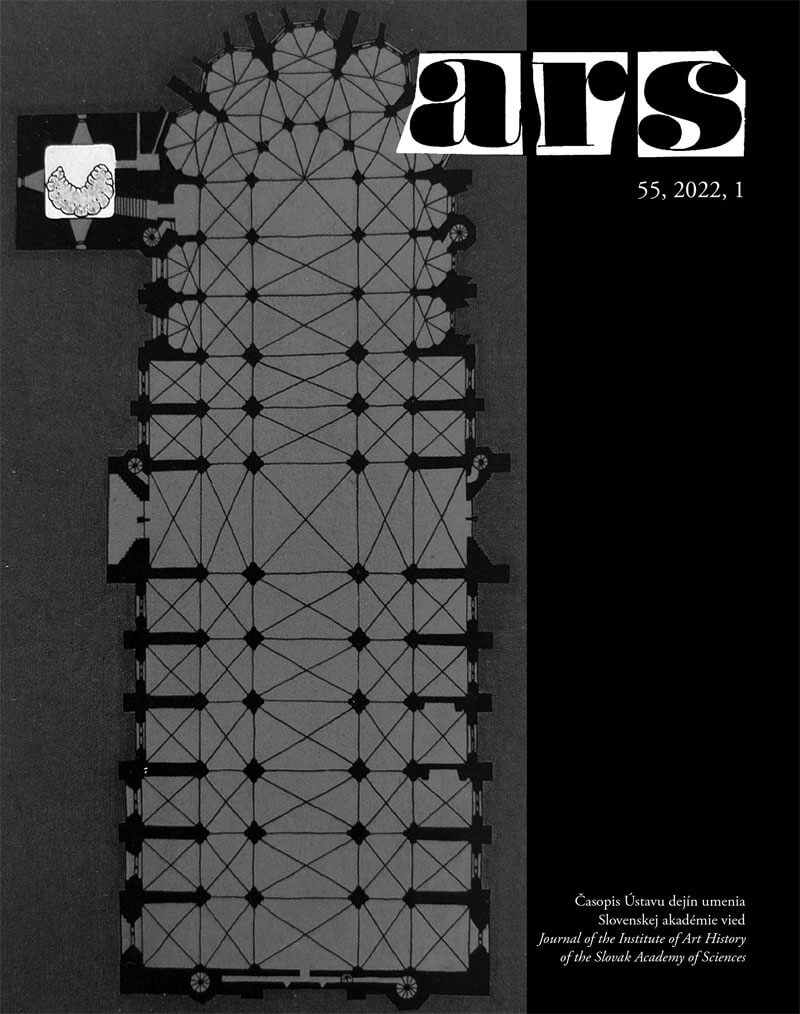 The Floor Plan of the Church in Contemporary Art.
Example of the Painting Larva by Bohdan Hostiňák Cover Image