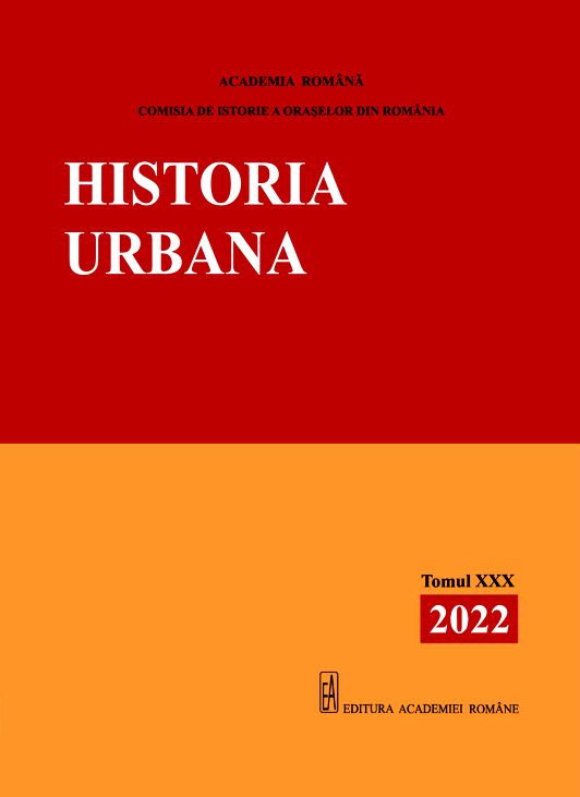 Un plan militar rusesc al orașului Roman și împrejurimilor sale din 1770