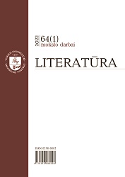 „I understand life as the Cry of some Voice...“: Correspondence between Sigitas Geda and Kornelijus Platelis (1977–1981) Cover Image