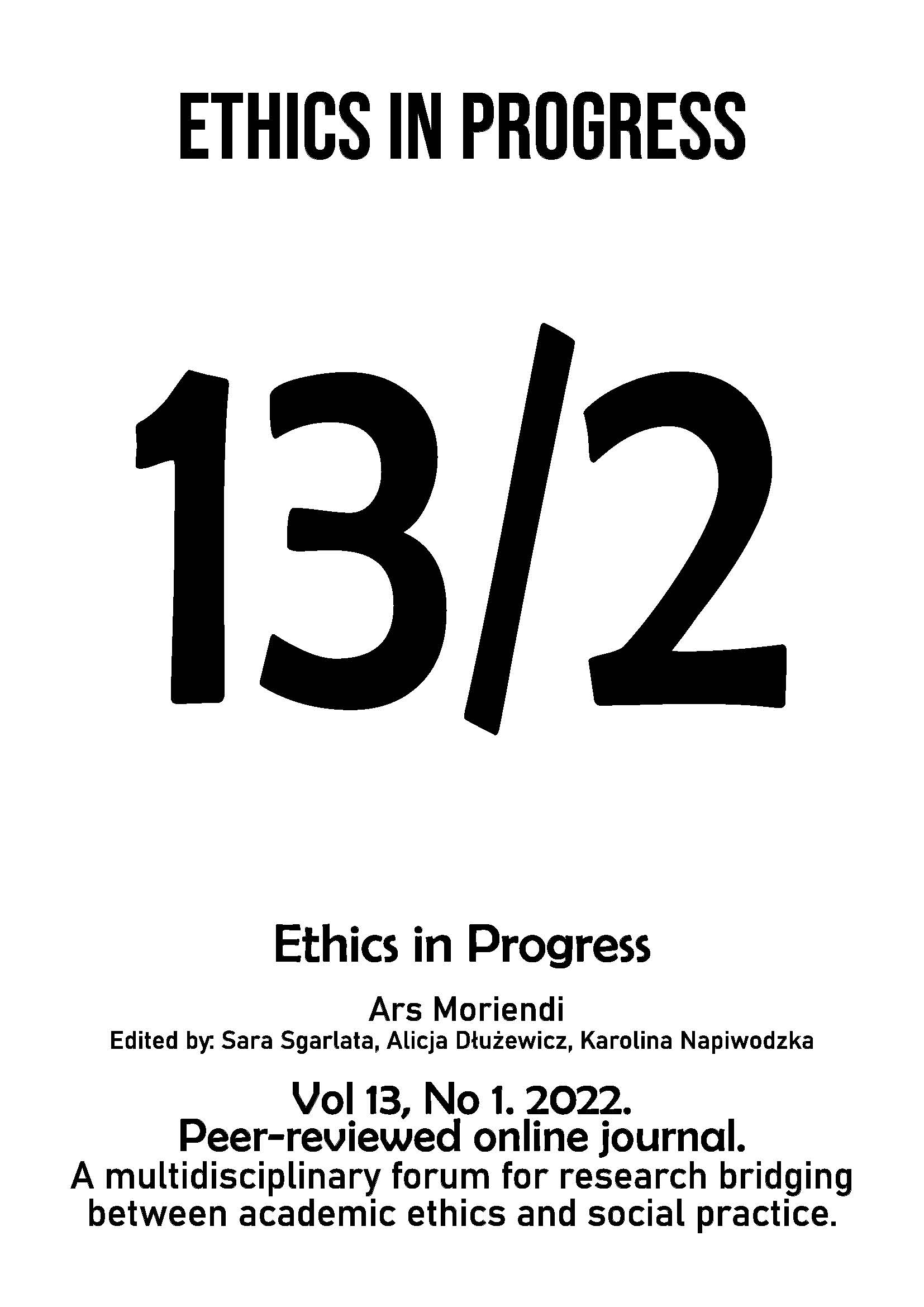 The Outline of Communal ‘Ars Moriendi’ in Egalitarian Transhumanism Cover Image