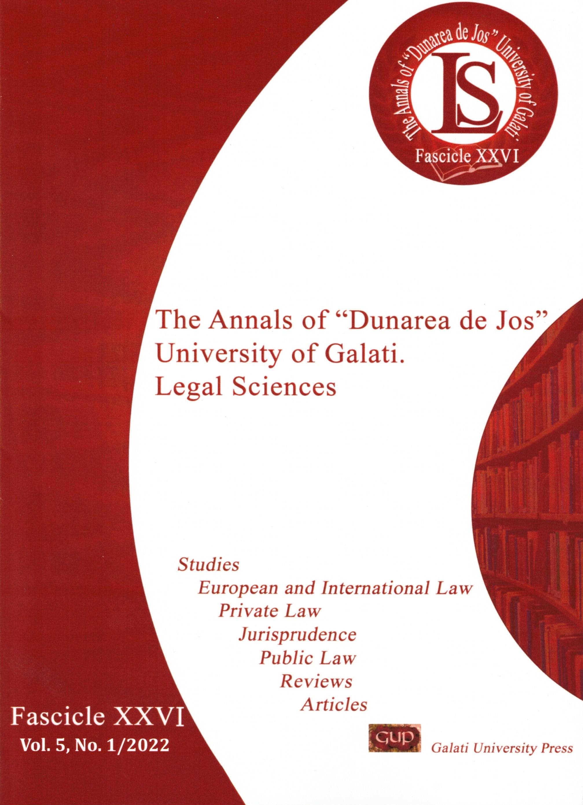 Aspects of Cooperation in Detecting and combating Tax Evasion between the Anti-Fraud Department (DLAF) and the European Anti-Fraud Office (OLAF) Cover Image
