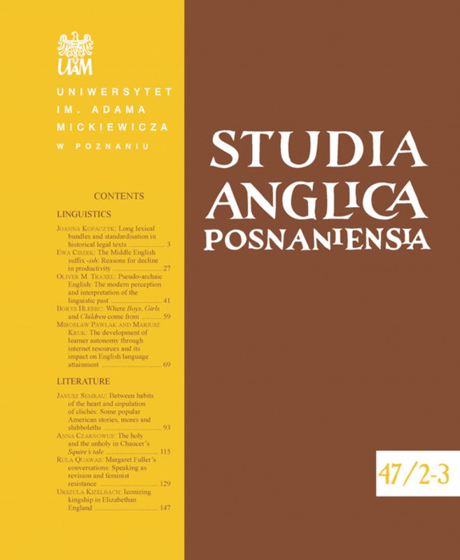 Aesthetic Virginity, Ethical Liberty and the Autonomy of Beauty: Possessions and the Poetics of Postcolonialism in the Aspern Papers Cover Image