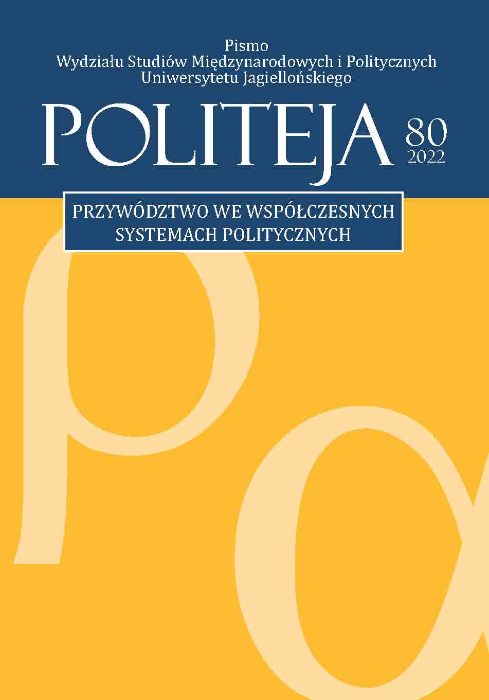 From  Presidentialism  to  Command  Democracy:  The  Evolution  of  Political  System and Leadership Models in The Second Polish Republic Cover Image