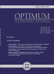 THE INTERNATIONALISATION OF POLISH FIRMS UNDER COVID‑19 CONDITIONS – RESULTS OF AN EXPLORATORY STUDY Cover Image