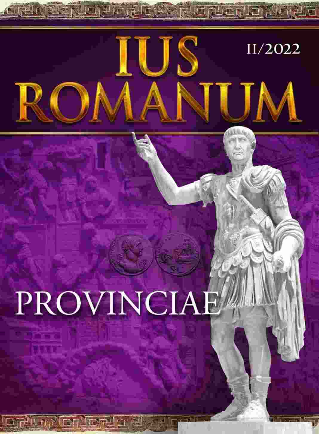 LEGAL REGIME OF PROPERTY OF LAND IN ROMAN PROVINCES