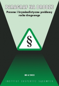 Failure to give way to a pedestrian. Commentary on the judgment of the Regional Court in Piotrków Trybunalski of May 26, 2022, case file no. VII W 135/22 Cover Image