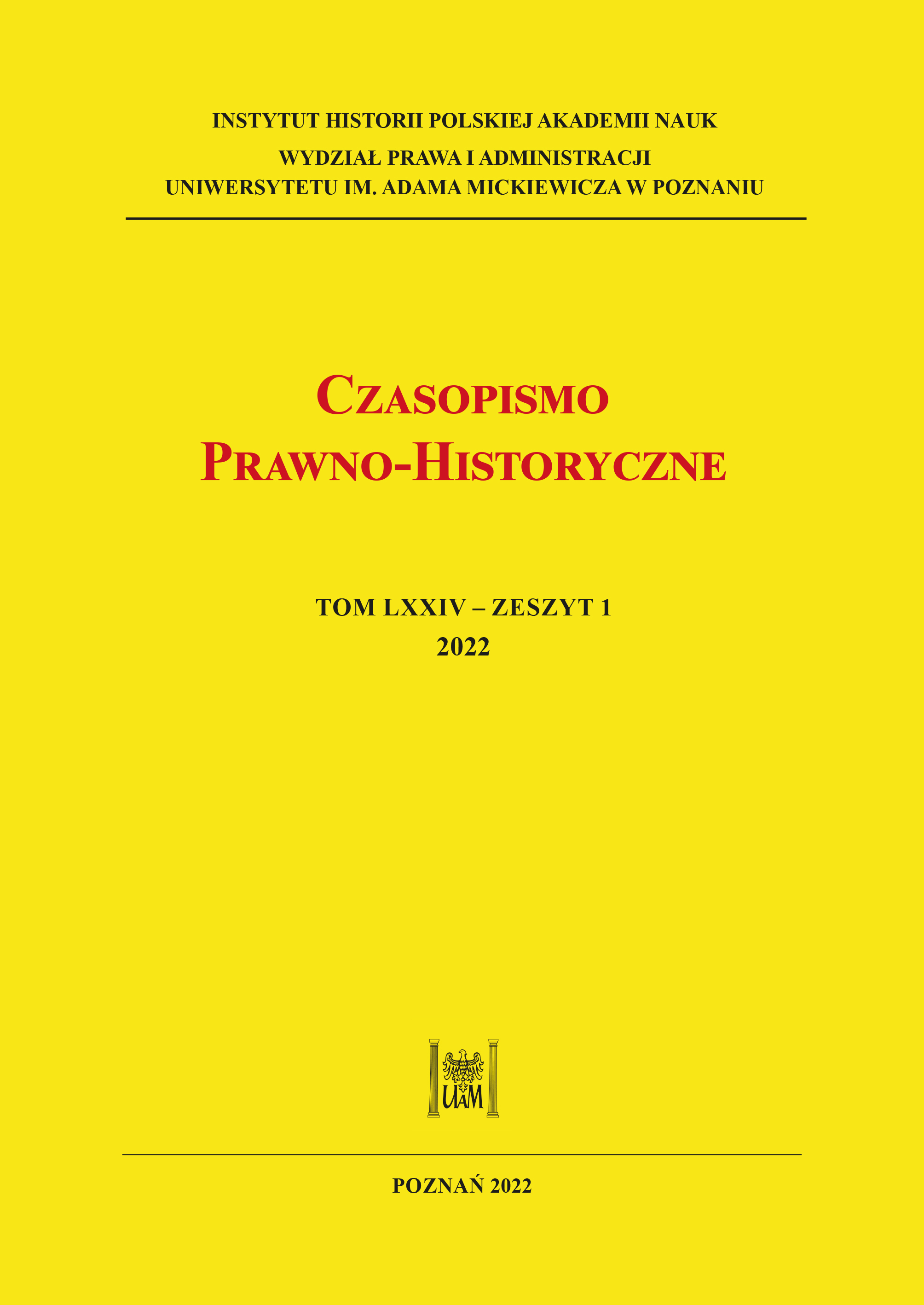 Dyskurs polityczny i prawny o ustawie z dnia 27 kwietnia 1956 r. o warunkach dopuszczalności przerywania ciąży