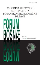 POKUŠAJI OSPORAVANJA USTAVNOG KONTINUITETA IZMEĐU REPUBLIKE BOSNE I HERCEGOVINE I BOSNE I HERCEGOVINE