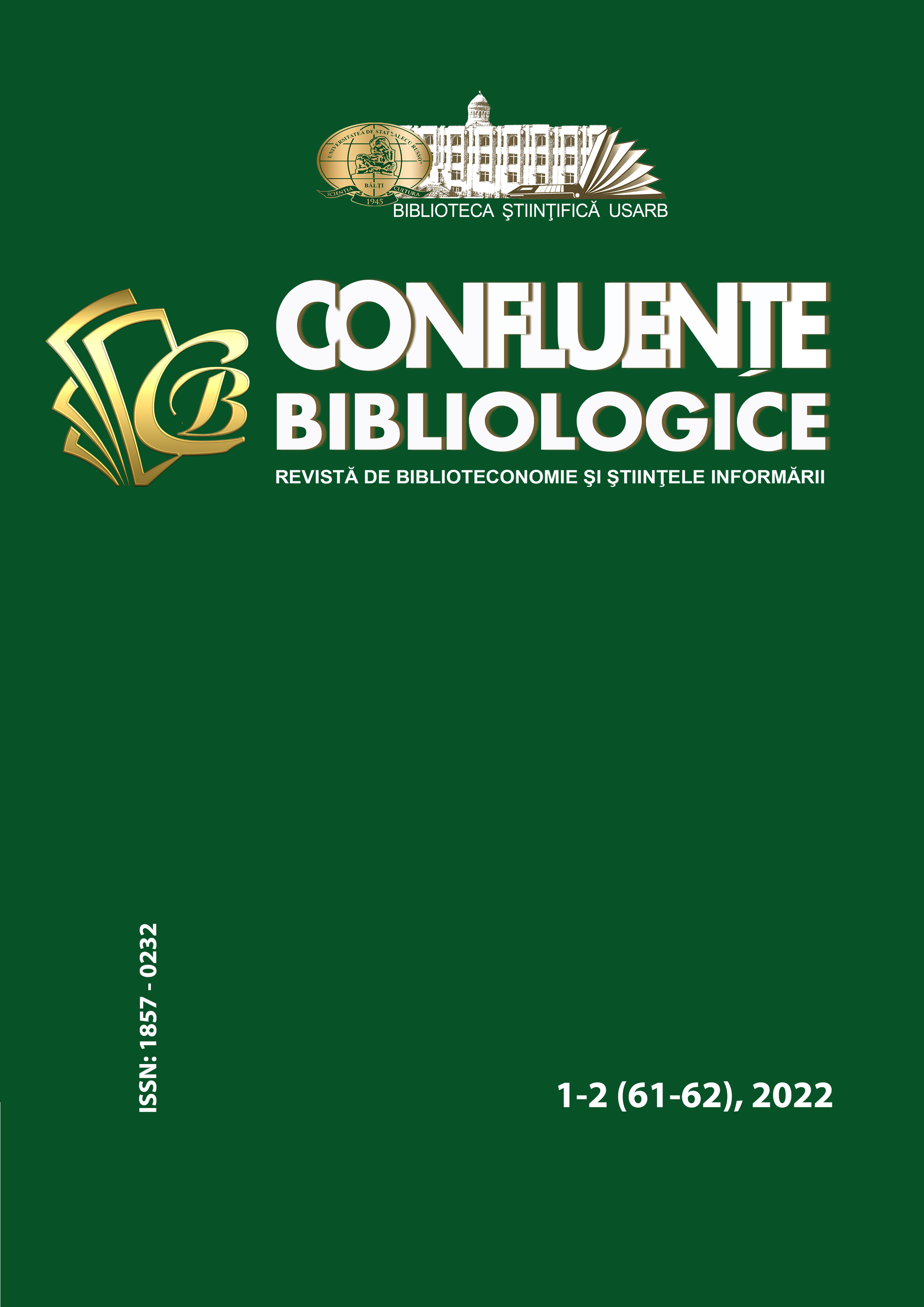 CĂRŢI VALOROASE ALE SCRIITORILOR BASARABENI DIN COLECŢIA                                            DE CARTE RARĂ BIBLIOTECA ŞTIINŢIFICĂ USARB