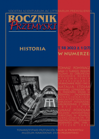 Przemyśl in wartime (1914-1915) in the notes by Greek Catholic clergy from Przemyśl. Source editing (part 1) Cover Image