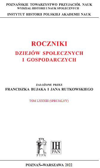 Financing of the war for the Polish throne 1733–1735 from the perspective of the particular confederation of the Poznań and Kalisz provinces Cover Image