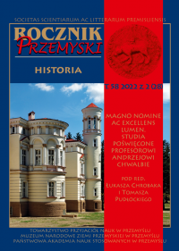 Od Wełtawy pod Wawel. Korespondencja ks. Václava Štulca z księstwem Lubomirskich z Krakowa i Przeworska w latach 1837-1885