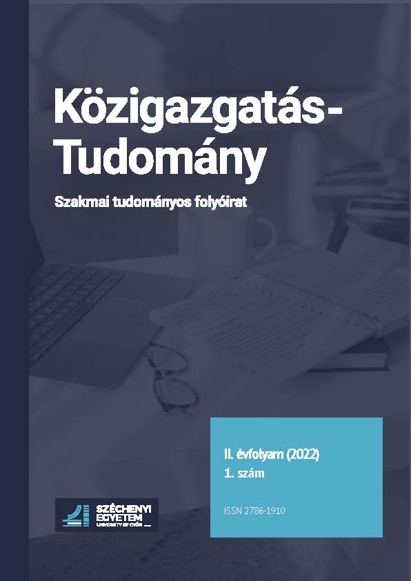 The Journal Assessment System Applied By The Polish Ministry Of Science And Higher Education And The International Journal List Of The IX. Section Of Economics And Law Cover Image