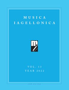 Travelling music: the madrigal Morir non può ’l mio core by Giovanni Maria Nanino and its textual and musical transformations Cover Image