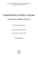 Еnterprise in conditions of challenges and threats of the present: conceptual and methodological foundations of economic security Cover Image