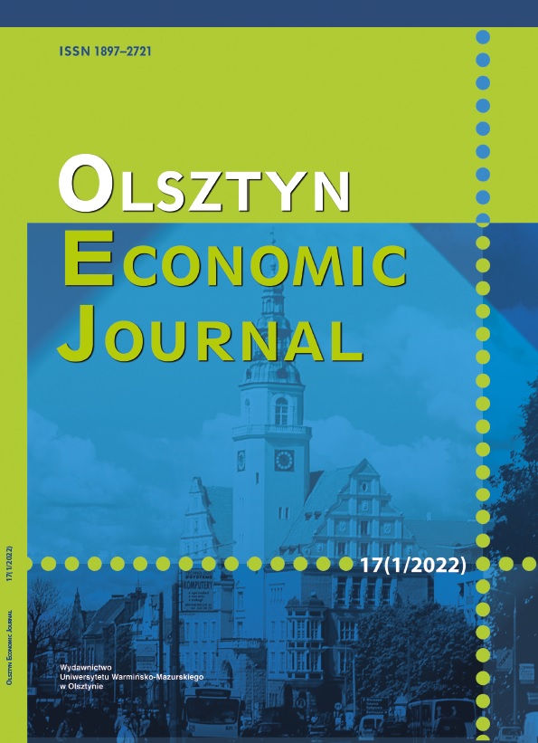 Operating Surplus and its Importance in Financing Local Government Tasks on the Example of Municipalities of the Małopolskie Voivodeship Cover Image