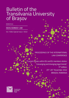 The Implication of Replacing the Sanction of the Administrative Fine with the Sanction of Providing an Activity for the Benefit of the Community from the Perspective of the CCR and ECHR Jurisprudence