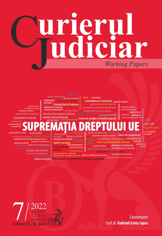 The effect of CJEU case law on the national criminal law of member states and on the national jurisprudence in criminal matters Cover Image