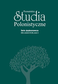 Linguistic and Stylistic Determinants of the Image of Greater Poland in Ryszard Berwiński’s Listy z narodowej pielgrzymki Cover Image