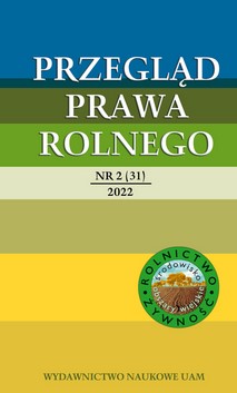 Counteracting food waste as a contemporary challenge – a comparative study of Polish and German law Cover Image