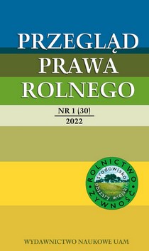 EVOLUTION OF THE TURNOVER OF STATE-OWNED AGRICULTURAL REAL ESTATE IN POLAND AFTER 1989 Cover Image