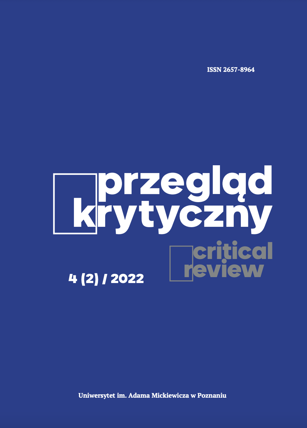 Introduction to the special issue “Higher education during and after COVID in Central and Eastern Europe” Cover Image