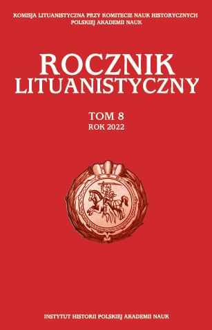 Service or a Source of Income? Provisions for Court Officials: the Second Statute of Lithuania and the Practice (Volhynia, the Late Sixteenth – Early Seventeenth Century) Cover Image