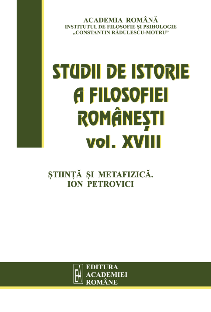 Reprezentări filosofice ale unității existenței: prin credință noetică și credință perceptivă